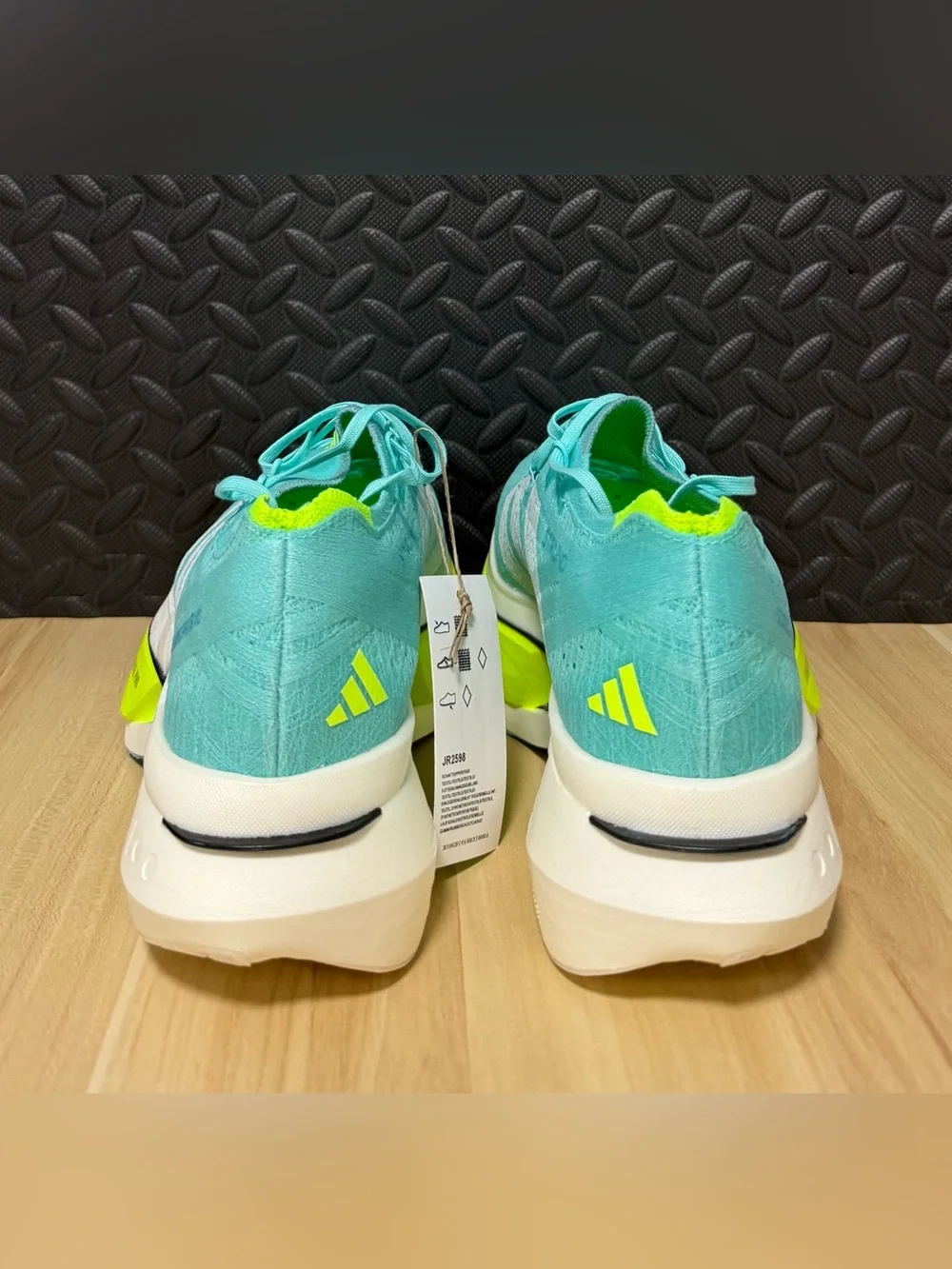 Adidas Adizero Prime X 3 Strung Flash Aqua Mens Sizes Running‎ Shoes JR2598